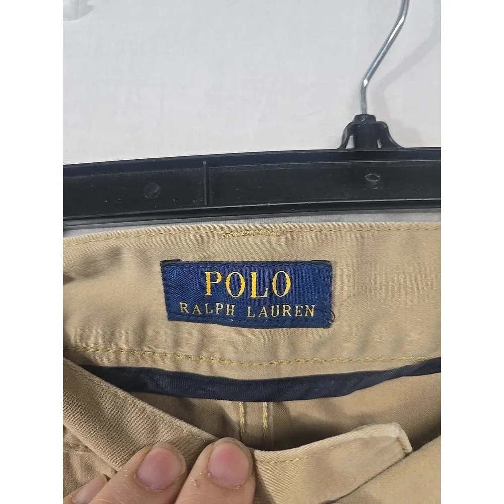 Polo Ralph Lauren Chino Pants Mens 42x31‎ Twill Preppy Classic Hipster Stretch